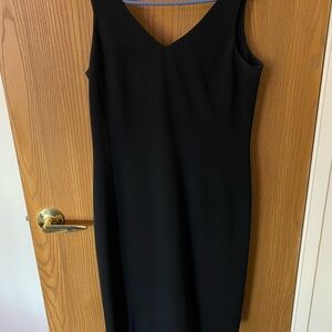 Jones New York Classic Black Midi Dress